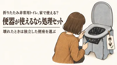 楽天でレビュー数が多い非常用トイレ6選｜折りたたみ式・便座付き・処理セットを比較